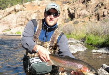 Greg McCrimmon 's Fly-fishing Image of a Rainbow trout – Fly dreamers 