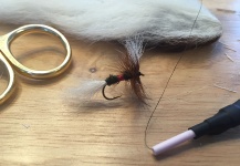 Fly-tying for Atlantic salmon - Photo by Terry Landry – Fly dreamers 