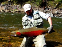 Foto de pesca con mosca