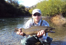 William Bateman 's Fly-fishing Pic of a Brown trout – Fly dreamers 
