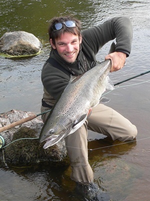 Finland - Kymi River fly fishing