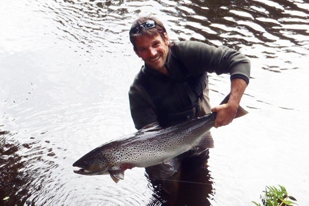 Sweden - River Moerrum - Sea trout fly fishing