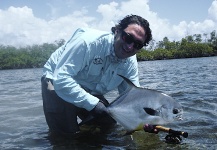 Cristián   Rodríguez O. 's Fly-fishing Photo of a Permit – Fly dreamers 