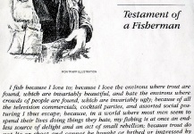 Testament of a fisherman