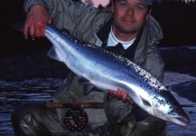 Per Brännström 's Fly-fishing Picture of a Atlantic salmon – Fly dreamers 