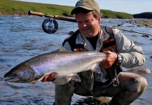 Per Brännström 's Fly-fishing Image of a King salmon – Fly dreamers 