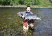 Fly-fishing Image of Atlantic salmon shared by Fabian Martin – Fly dreamers