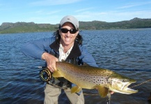  Captura de Pesca con Mosca de Trucha marrón por Nicolas Becerra – Fly dreamers