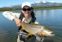 Nicolas Becerra 's Fly-fishing Pic of a Loch Leven trout German – Fly dreamers 