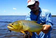 Wading the lower Uruguay river