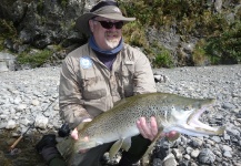 John Roberts 's Fly-fishing Picture of a Brown trout – Fly dreamers 