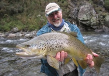 John Roberts 's Fly-fishing Picture of a Brown trout – Fly dreamers 