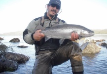  Fotografía de Pesca con Mosca de Trucha marrón por Segundo Beccar Varela – Fly dreamers 