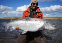 Alejandro Bianchetti 's Fly-fishing Picture of a Brown trout – Fly dreamers 