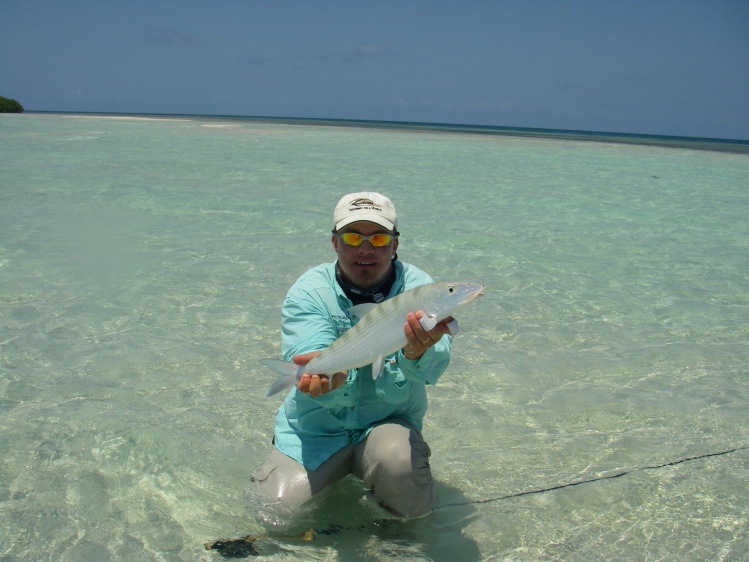 Nice Bonefish from Jardines de la Reina, Cuba.