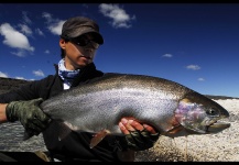  Fotografía de Pesca con Mosca de Trucha arcoiris compartida por Karim Jodor – Fly dreamers