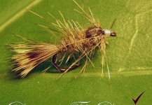 Fly-tying for Lady of the stream - Pic shared by Kennet Petersen – Fly dreamers 