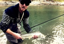 Andrew Hardingham 's Fly-fishing Catch of a Bull trout – Fly dreamers 