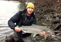 Andrew Hardingham 's Fly-fishing Image of a Steelhead – Fly dreamers 