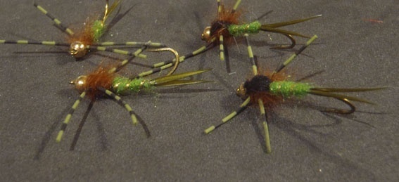 These stone flies are excelent for seatrout. Let them slowly drift their way down close to the bottom.