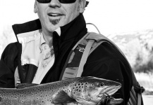 Paul Swint 's Fly-fishing Picture of a Brown trout – Fly dreamers 