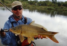 Henkie Altena 's Fly-fishing Image of a Carp – Fly dreamers 