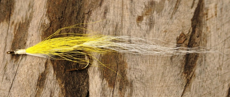 White &amp; Yellow Bucktail