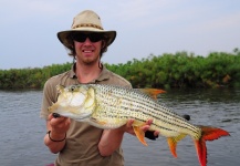 Fly-fishing Pic of Tigerfish shared by Luke Saffarek – Fly dreamers 