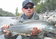 Fly-fishing Pic of Brown trout shared by Mauro Ochoa – Fly dreamers 