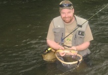 John Gross 's Fly-fishing Picture of a Salmo trutta – Fly dreamers 