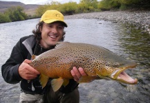 Jorge Trucco 's Fly-fishing Image of a Brown trout – Fly dreamers 