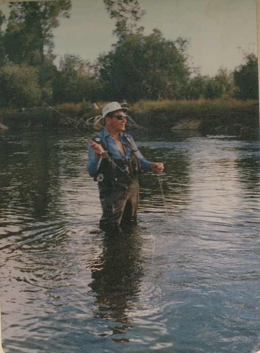 Jorge Donovan on the Snake River in Jackson Hole