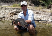 Sebastian Hasenbalg 's Fly-fishing Pic of a Blue Wolf Fish – Fly dreamers 