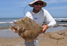 Esteban Raineri 's Fly-fishing Image of a Flounder – Fly dreamers 