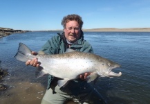 Oscar Beazarte 's Fly-fishing Image of a Brown trout – Fly dreamers 