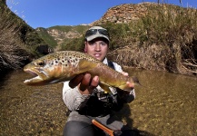  Imagen de Pesca con Mosca de German brown por Arturo Monetti – Fly dreamers