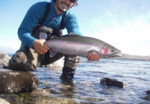 Segundo Beccar Varela 's Fly-fishing Photo of a Rainbow trout – Fly dreamers 