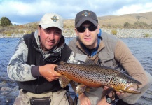 William Bateman 's Fly-fishing Pic of a Brown trout – Fly dreamers 