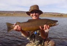 Fly-fishing Situation of English trout - Photo shared by Carlos Maggio – Fly dreamers 