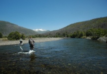 Impressive Fly-fishing Situation Pic by Niccolo Baldeschi Balleani 