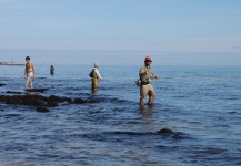  Situación de Pesca con Mosca de Pejerrey– Foto por Nicolas Barbe en Fly dreamers