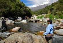 Rainbow trout Fly-fishing Situation – Martín Aylwin shared this () Image in Fly dreamers 