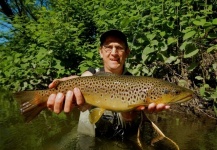 Jim Misiura 's Fly-fishing Photo of a Brown trout – Fly dreamers 