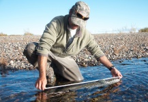 Fly-fishing Situation of Brown trout shared by Pablo Zaleski 