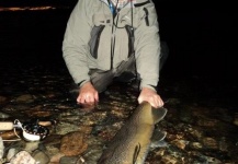 Oscar Guevea 's Fly-fishing Catch of a Brown trout – Fly dreamers 