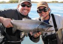  Captura de Pesca con Mosca de Trucha marrón por Gonzalo Flego – Fly dreamers