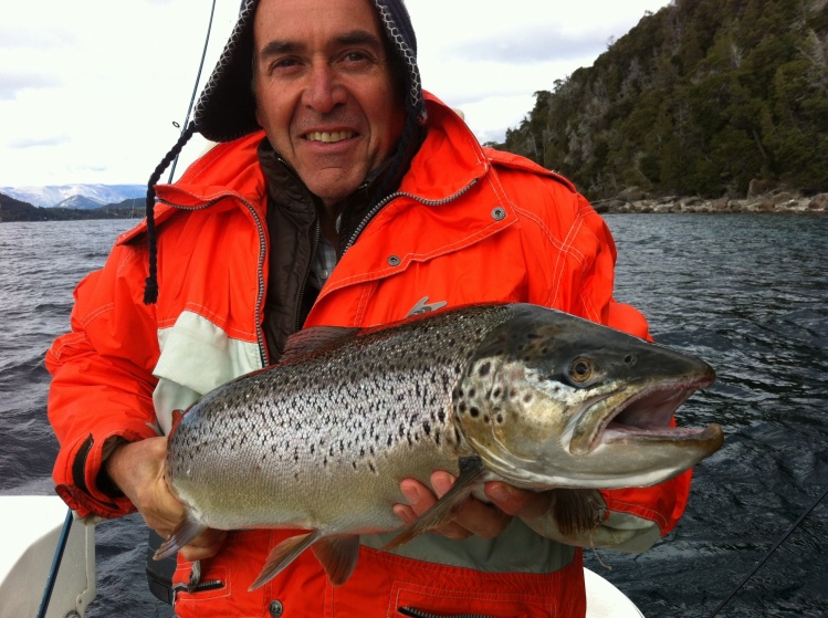 Marron Torpedo de la Tabla en el nahuel huapi.. noviembre.. no veo la hora de irla a bustar de nuevo