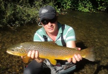  Imagen de Pesca con Mosca de Trucha marrón compartida por Massimo Sodi – Fly dreamers