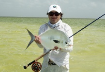 Cristián   Rodríguez O. 's Fly-fishing Picture of a Permit – Fly dreamers 