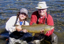 Gonzalo Flego 's Fly-fishing Image of a Brown trout – Fly dreamers 